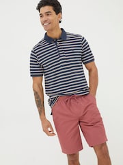 FatFace Seaton Red Pull On Shorts - Image 1 of 5