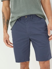 FatFace Navy Blue Mawes Chinos Shorts - Image 1 of 4