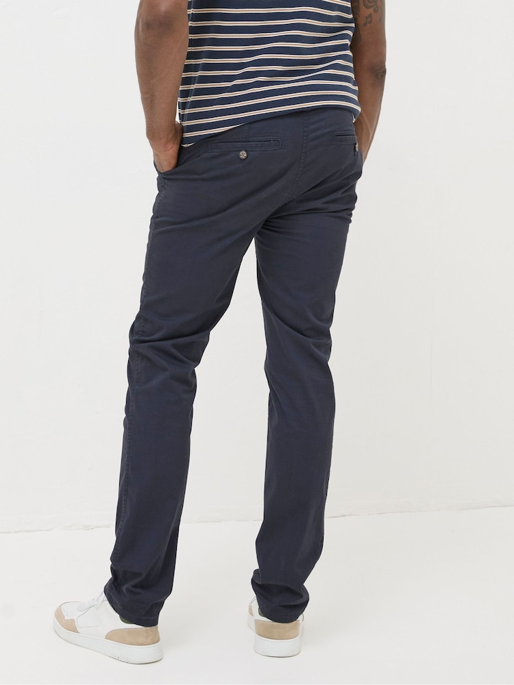 FatFace Blue Slim Heyshott Chinos - Image 2 of 5