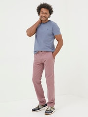 FatFace Pink Modern Coastal Chinos Trousers - Image 3 of 5