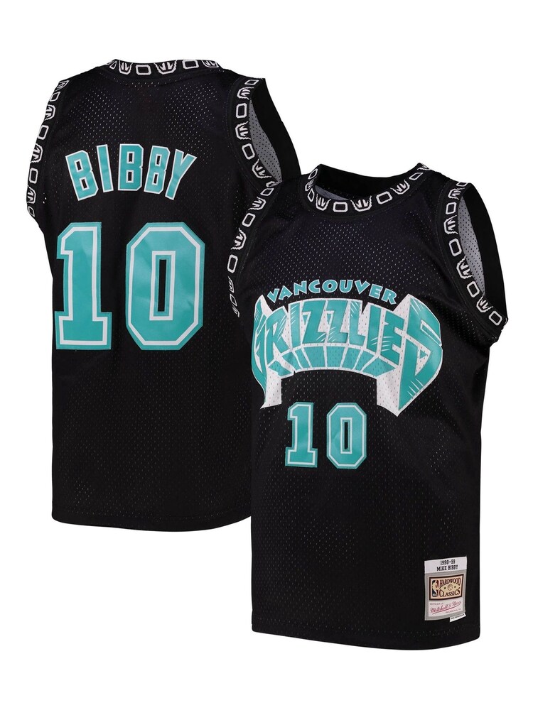 Fanatics NBA Vancouver Grizzlies Team Colour Swingman Black T-Shirt - Image 1 of 3