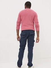 FatFace Breakyard Blue Cargo Trousers - Image 2 of 5