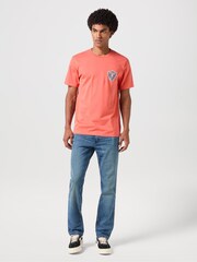Синий деним - прямые джинсы Wrangler Greensborough - Изображение 1 из 7