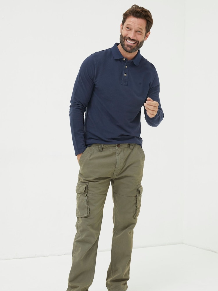 Зеленый - FatFace Cargo Trousers - Image 2 of 6
