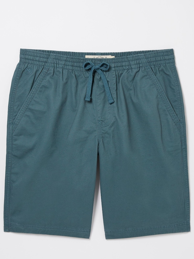 FatFace Seaton Green Pull-On Shorts - Image 5 of 5