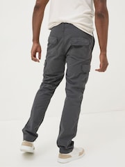 FatFace Corby Grey Straight Cargo Trousers - Image 2 of 4