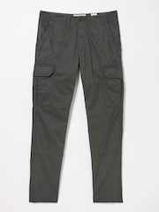 FatFace Corby Grey Straight Cargo Trousers - Image 4 of 4