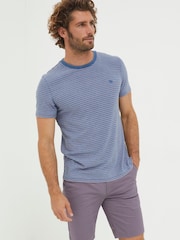 FatFace Purple Mawes Chinos Shorts - Image 3 of 5