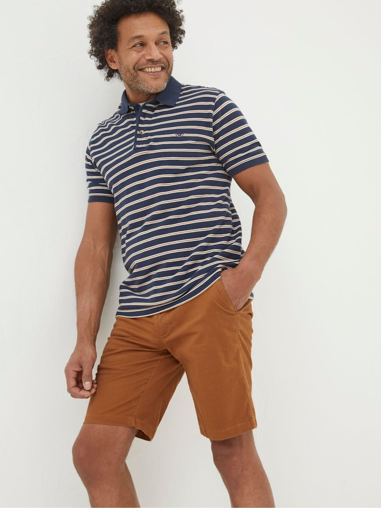 FatFace Brown Mawes Chinos Shorts - Image 1 of 4