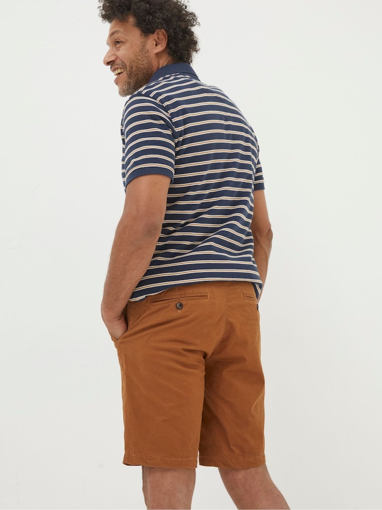 FatFace Brown Mawes Chinos Shorts - Image 2 of 4