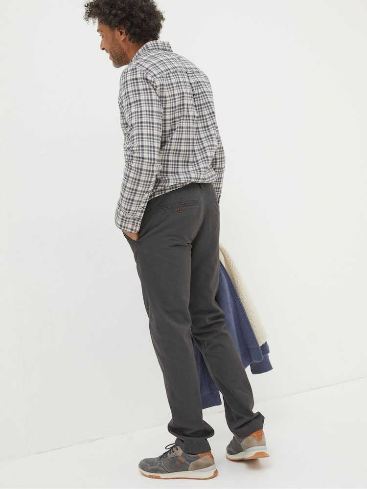 FatFace Grey Modern Coastal Chinos - Image 2 of 5