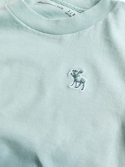Abercrombie & Fitch Blue Ombre Logo T-Shirt - Image 3 of 3