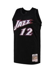 Fanatics NBA Utah Jazz John Stockton Team Colour Swingman Black BasketBall Jersey - Image 2 of 3