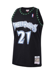 Fanatics NBA Minnesota Timberwolves Kevin Garnett 1997 Hardwood Classics Swingman Black Jersey - Image 2 of 3