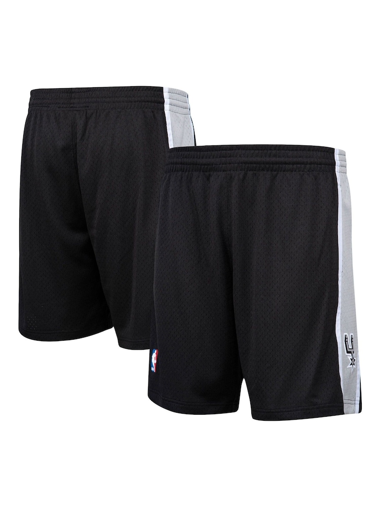 Fanatics NBA San Antonio Spurs Hardwood Classics Road Swingman Black Shorts - Image 1 of 3