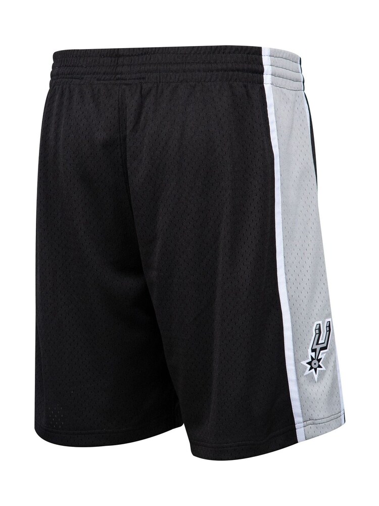 Fanatics NBA San Antonio Spurs Hardwood Classics Road Swingman Black Shorts - Image 3 of 3