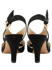 לוֹטוּס Slingback סנדלים רצועה צולבת לאירועים - תמונה 3 מתוך 4