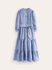 Boden Blue Ava Chambray Maxi Dress - Image 6 of 6