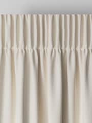 Ivory Cream 100% Cotton Made to Measure Curtains - Image 6 of 9