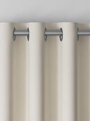 Ivory Cream 100% Cotton Made to Measure Curtains - Image 7 of 9