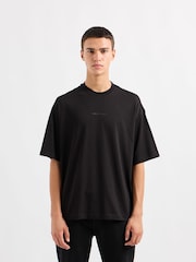 Armani Exchange Oversize Fit 100% Cotton Back Logo T-Shirt - Image 1 of 4