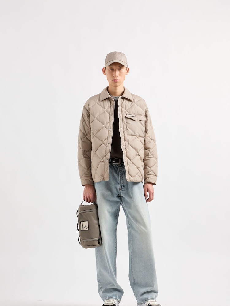 Armani Exchange Relaxed Fit Light Wash Loose Denim 100% Cotton Jeans - Image 5 of 8
