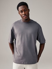 Armani Exchange Oversize Fit 100% Cotton Back Logo T-Shirt - Image 1 of 6