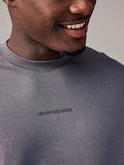 Armani Exchange Oversize Fit 100% Cotton Back Logo T-Shirt - Image 3 of 6