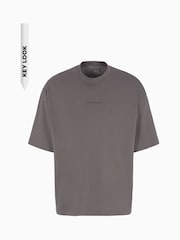 Armani Exchange Oversize Fit 100% Cotton Back Logo T-Shirt - Image 4 of 6
