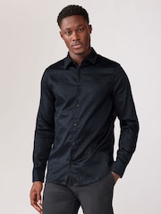 Armani Exchange Logo 100% Cotton Shirt - Image 1 of 5