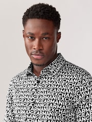 Armani Exchange Logo 100% Cotton Shirt - Image 3 of 5
