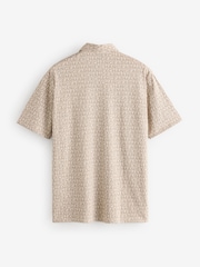 Armani Exchange Logo Print 100% Cotton Polo Shirt - Image 2 of 4