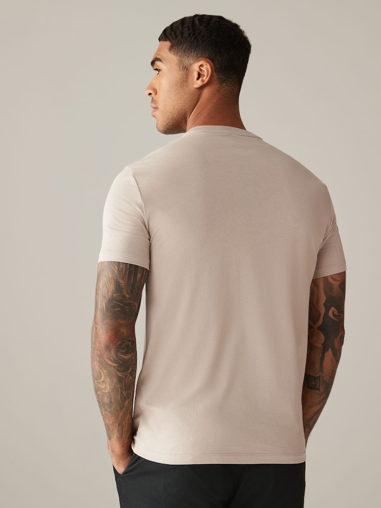 Armani Exchange Logo 100% Cotton T-Shirt - Image 2 of 4