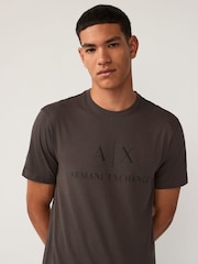 Armani Exchange Logo 100% Cotton T-Shirt - Image 3 of 4