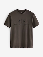Armani Exchange Logo 100% Cotton T-Shirt - Image 4 of 4