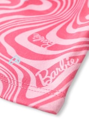 Vanilla Underground Pink Girls Barbie Long Leg Pyjamas and Scrunchie - Image 5 of 5