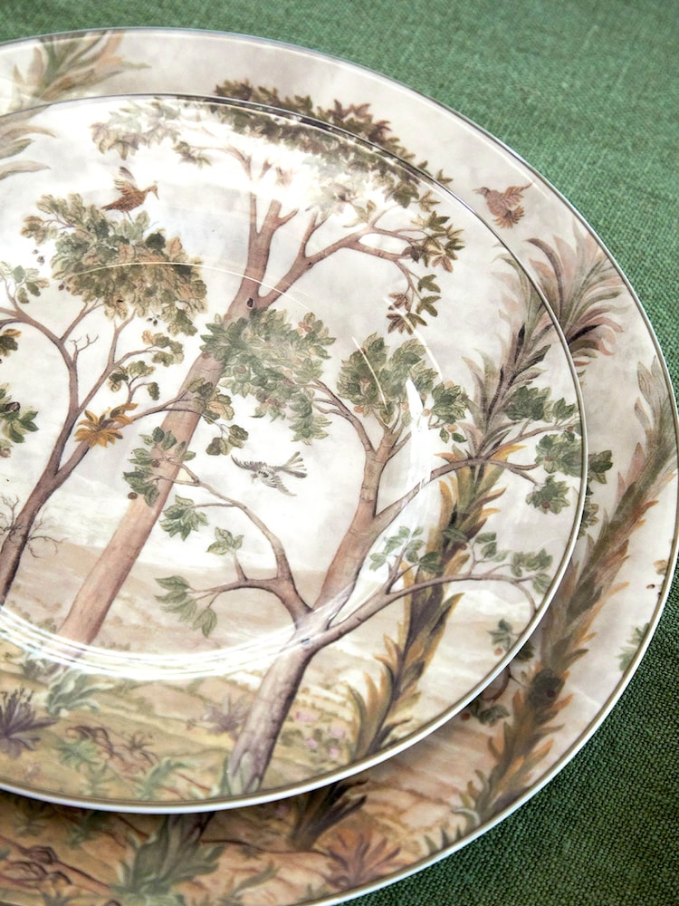 Spode Kit Kemp Tall Trees Salad Plate set of 4 - Image 5 of 5