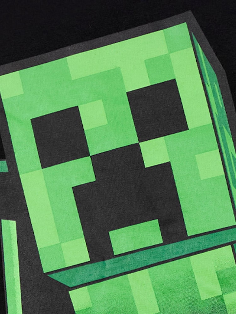 Vanilla Underground Boys Black Minecraft 100% Cotton Hoodie - Image 6 of 6