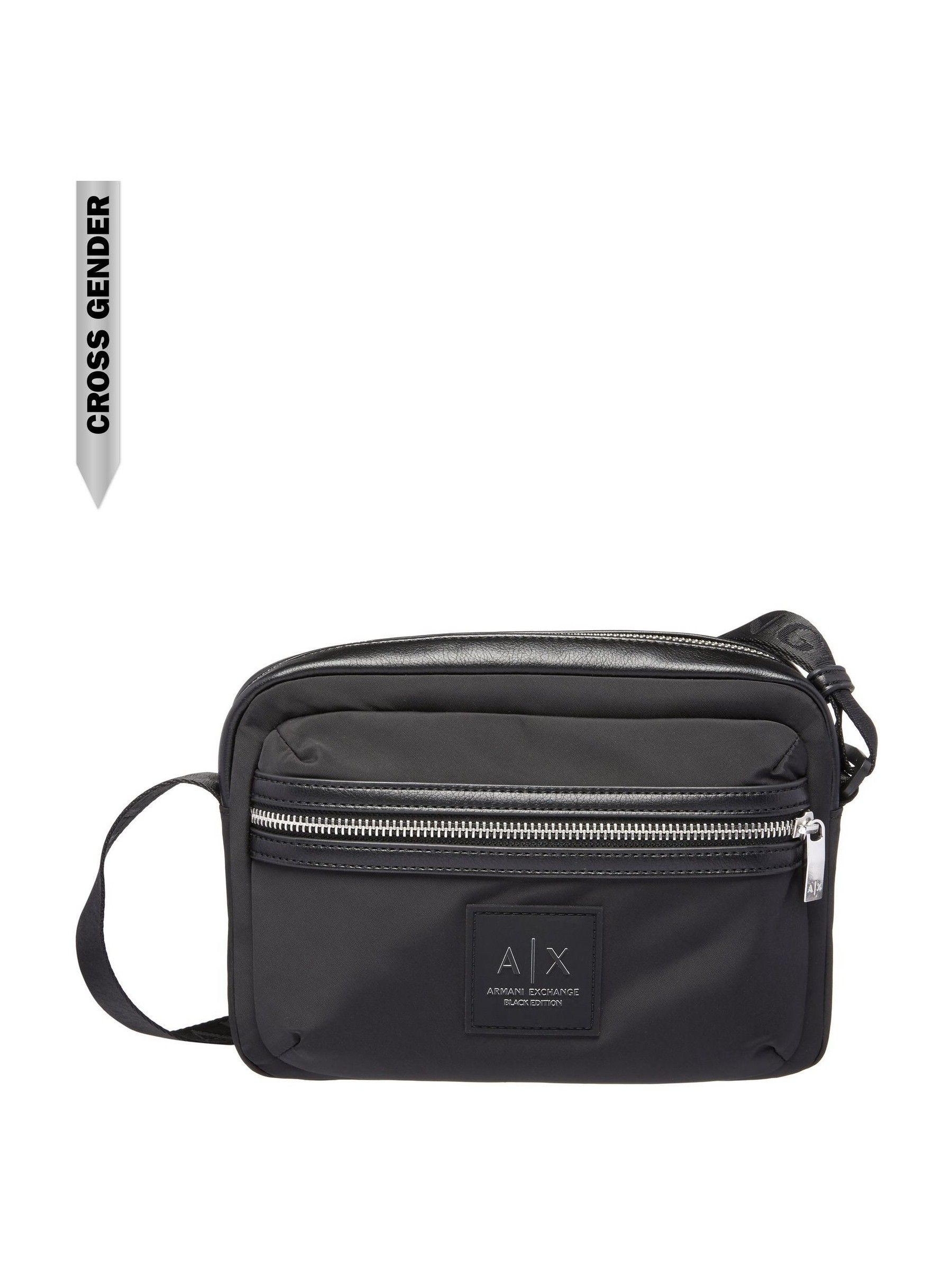 Buy Armani Exchange Capsule Crossbody Black Camera Bag from Next Malta