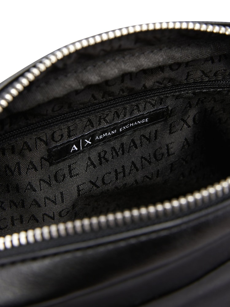 Armani Exchange Capsule Crossbody Black Camera Bag - Image 2 of 3