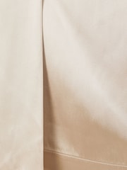 Reiss Blush Etta Atelier One-Shoulder Drape Back Top With Linen - Image 5 of 5
