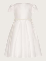 Monsoon White Pearl Belt Henrietta Dress - Image 1 of 3