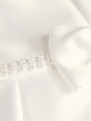 Monsoon White Pearl Belt Henrietta Dress - Image 3 of 3