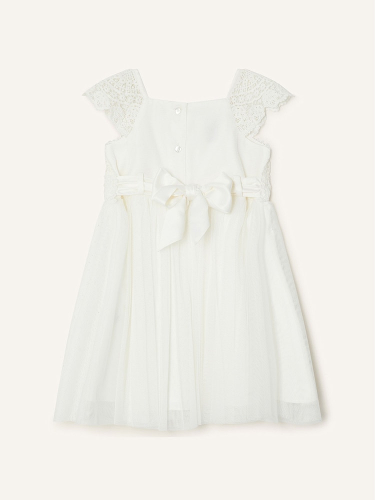 Monsoon White Baby Estella Dress - Image 2 of 2