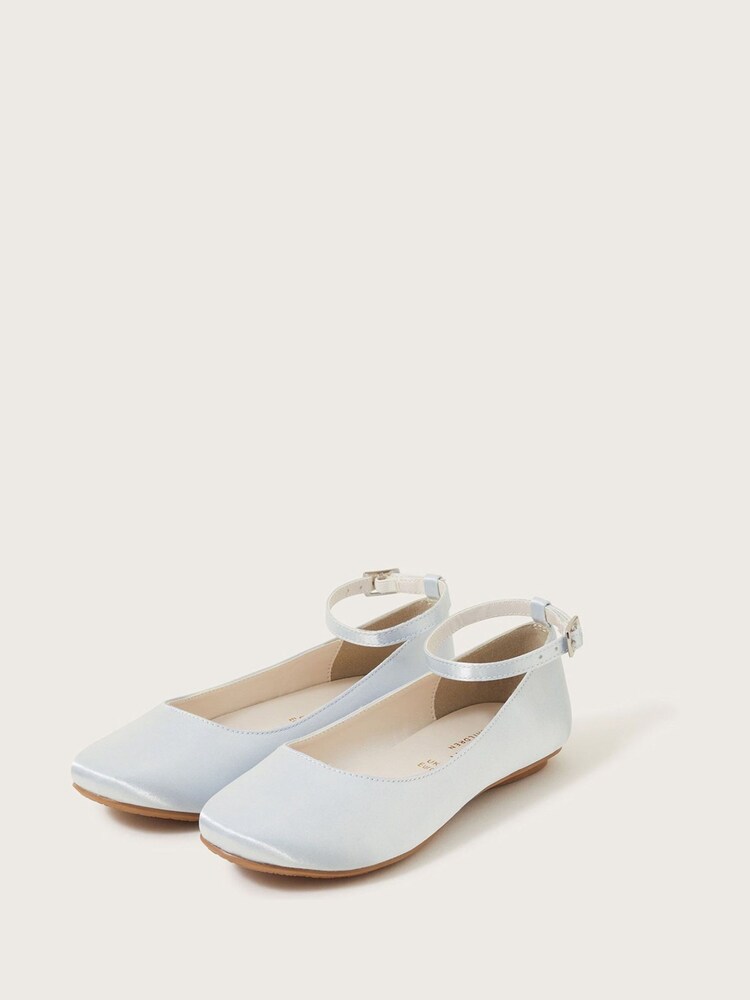 Monsoon Satin-Ballerinas - Bild 1 von 3
