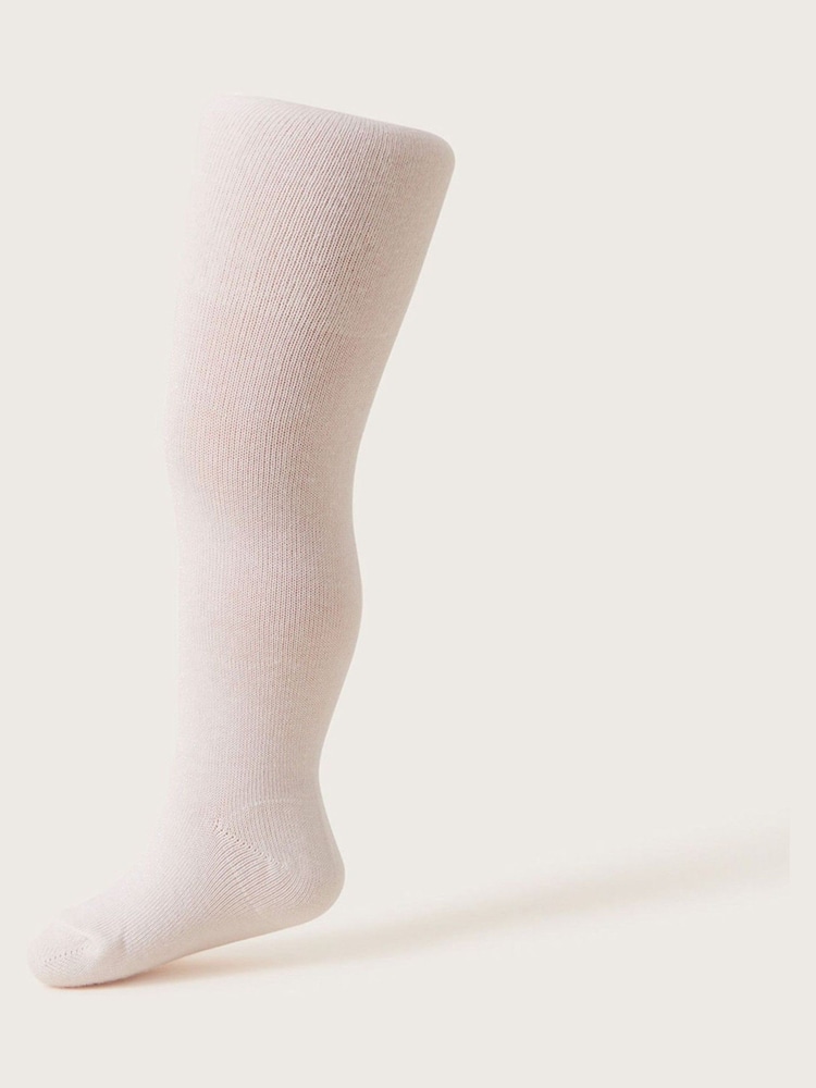Monsoon Natural Baby Frosted Tights - Image 2 of 2