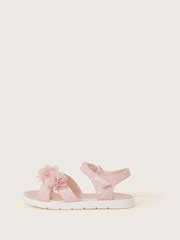 Monsoon Pink Lace Corsage Sandals - Image 3 of 3