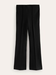 Boden Black Ponte Pull on Kick Flare Trousers - Image 5 of 5