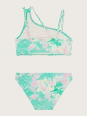 Monsoon Green Splash Palm Print Bikini Set - Image 2 of 3