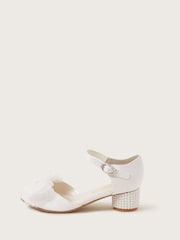 Monsoon Natural Kali Satin Two Part Heels - Image 3 of 3